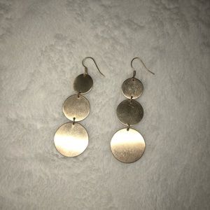 Gold earrings